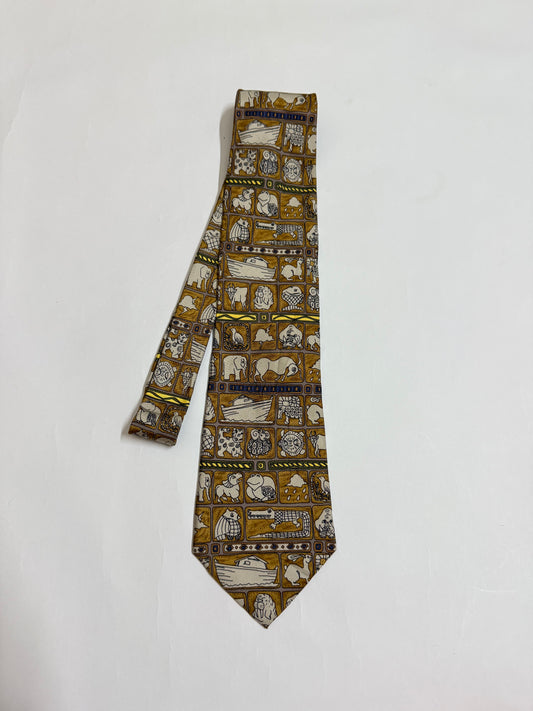 vintage silk tie