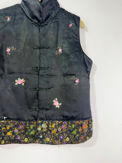 Silk Vintage Vest
