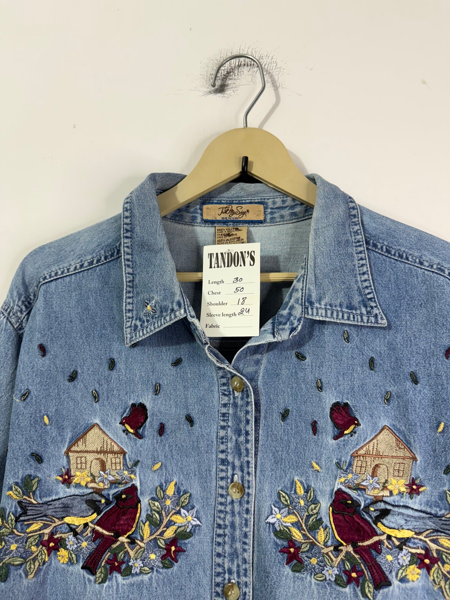 Just the Size Denim Shirt