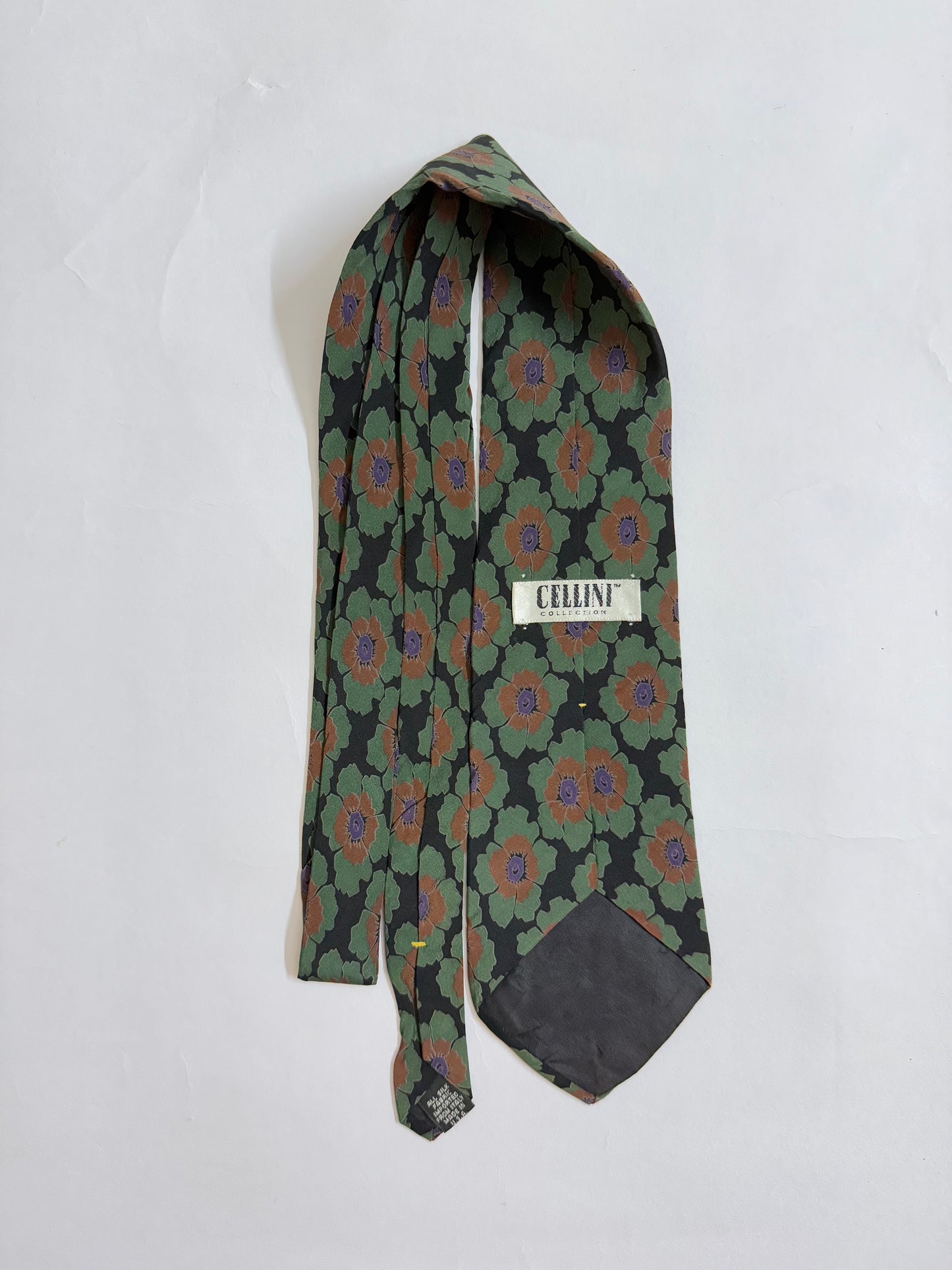 Cellini  Vintage silk tie