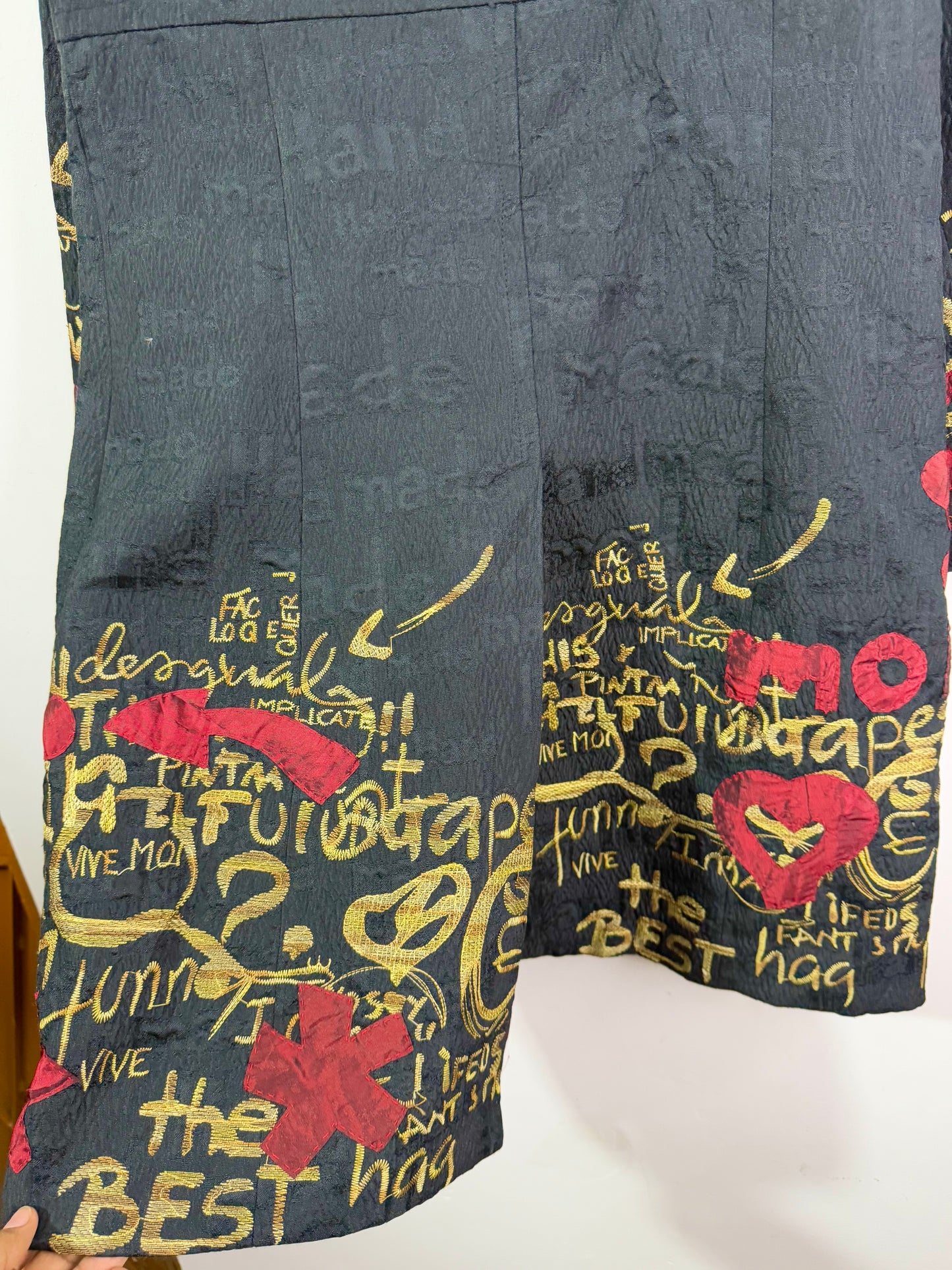 Embossed Embroidered Vintage Jacket