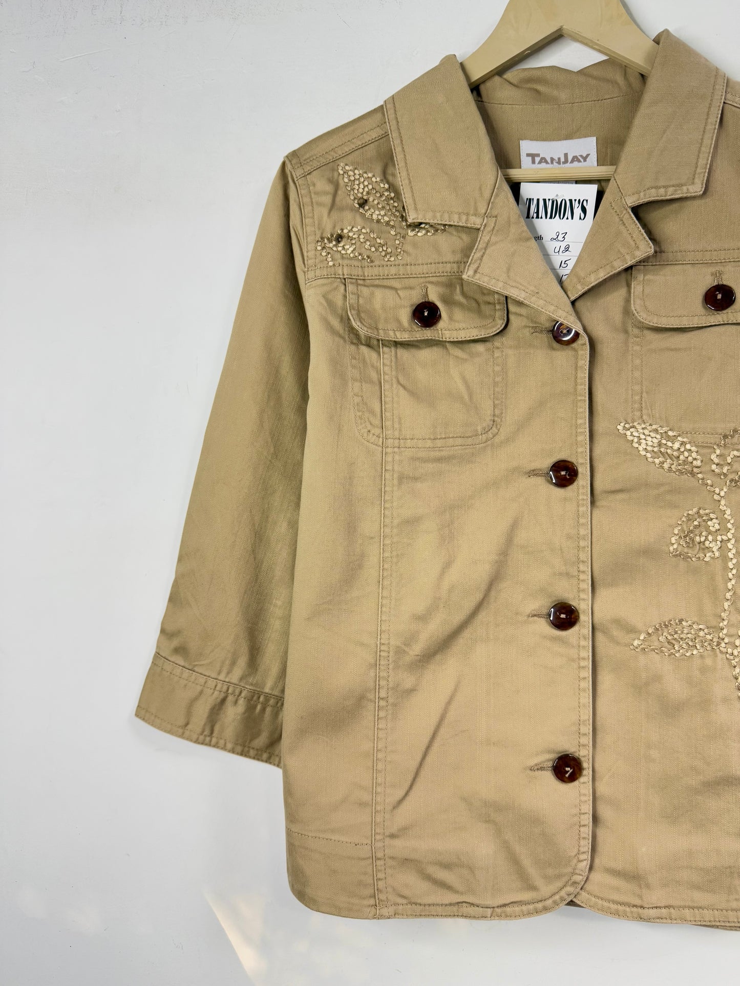 TanJay Embroidered Jacket