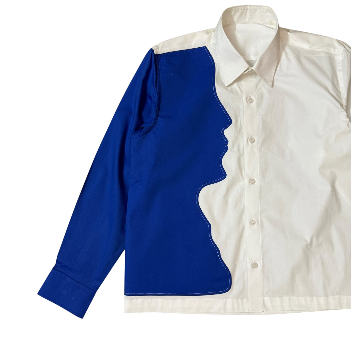 Face Patch  100% Cotton Shirt