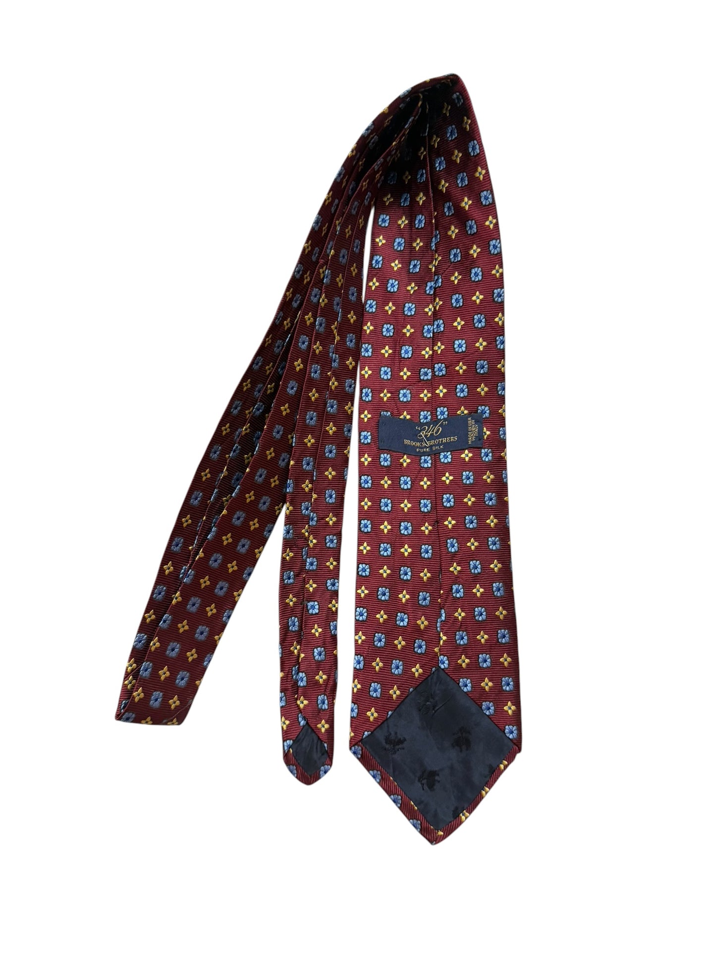 346 Brooks Brother Vintage Silk Tie