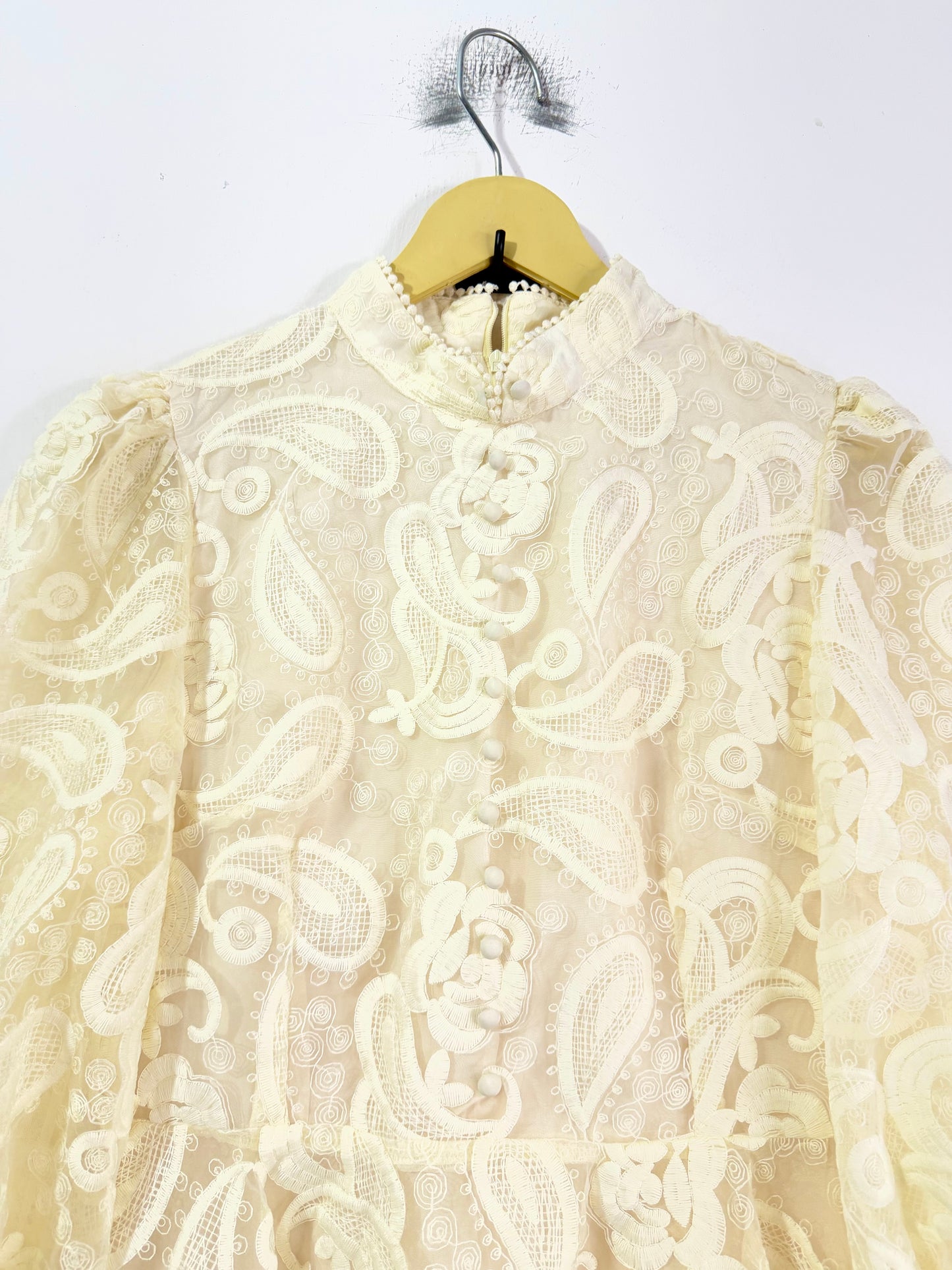 Embroidered net Vintage Jacket