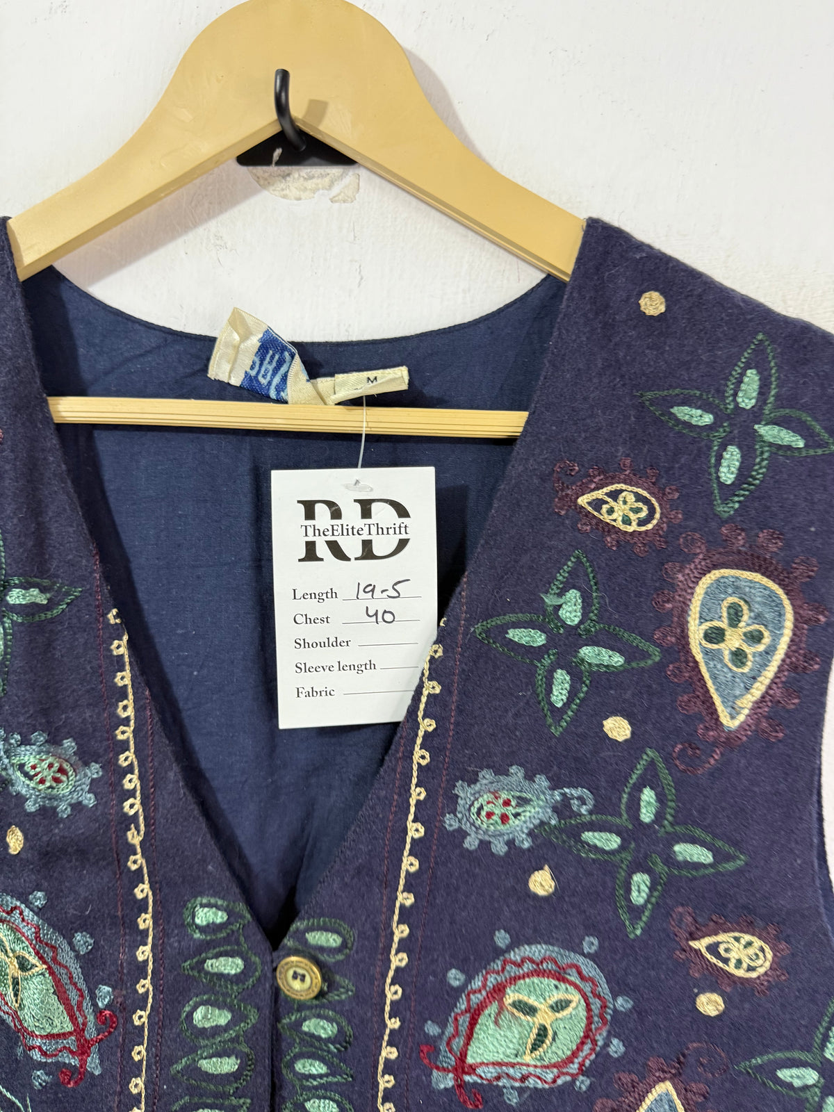 Embroidered Vest