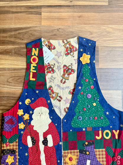 Christmas Embroidered vest
