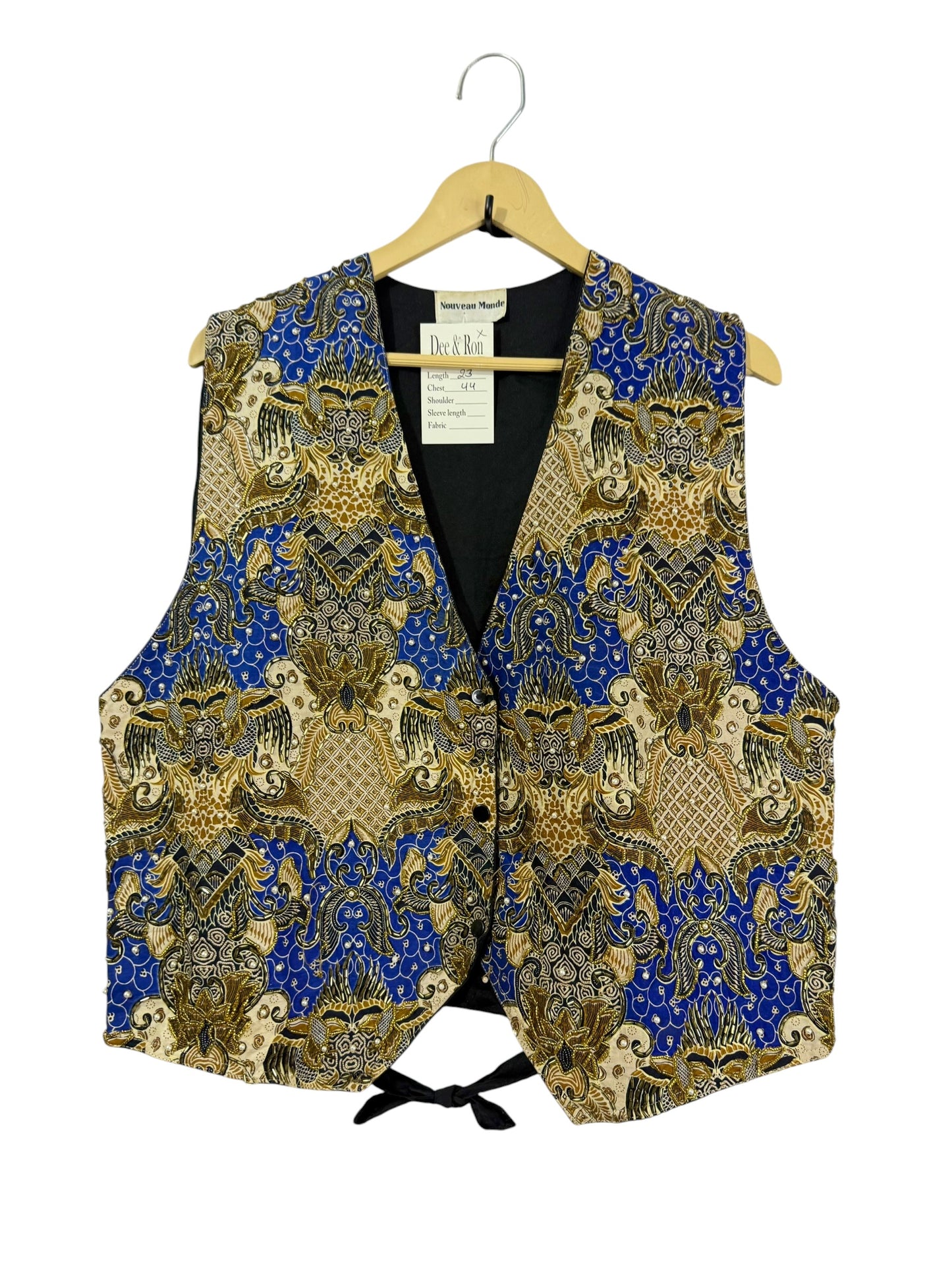 Nouvean Monde Vintage Vest