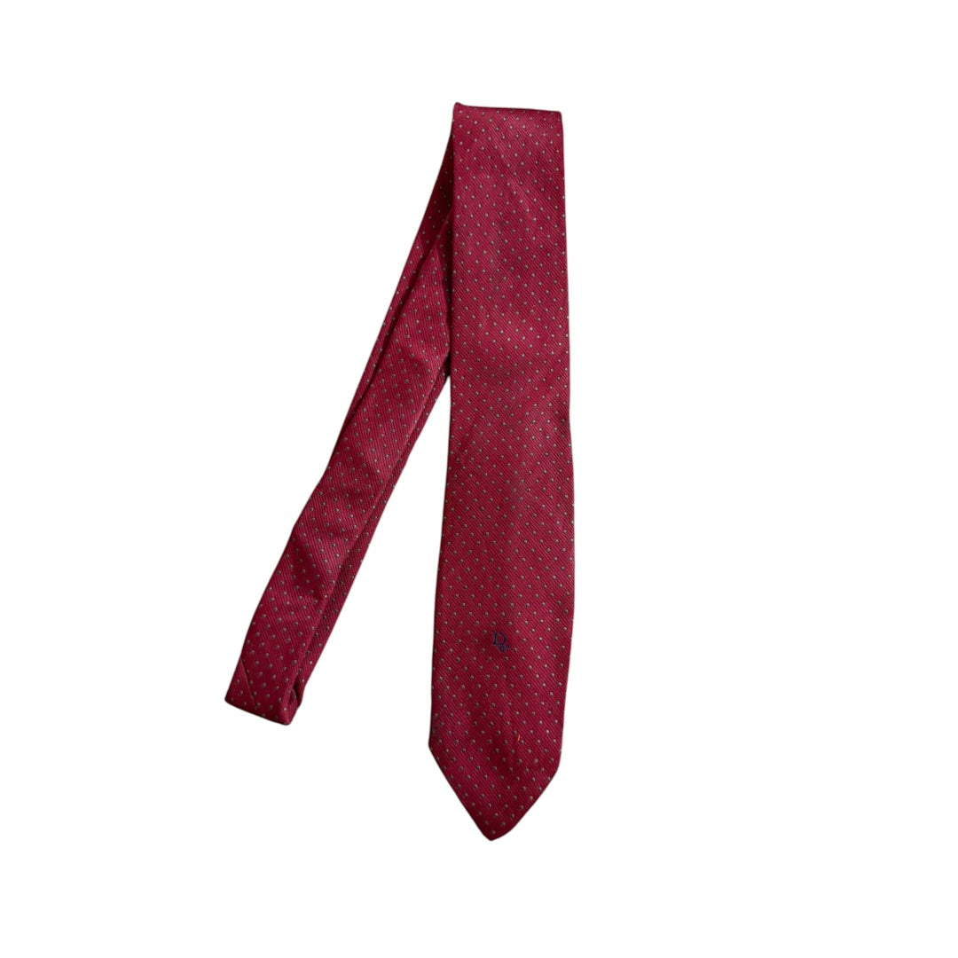 Christian Dior Vintage Silk Tie