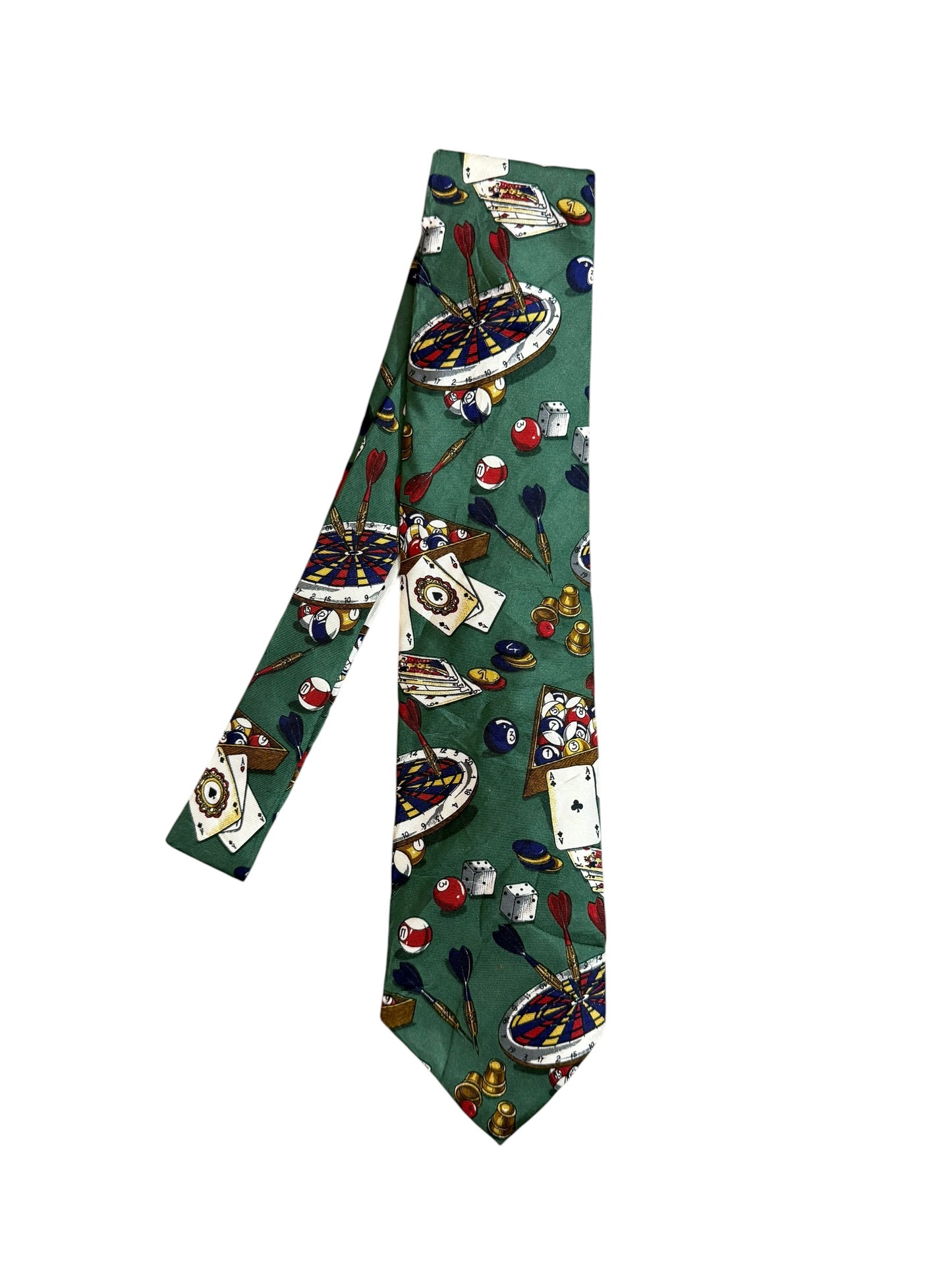 Land’S Ends Vintage Silk Tie
