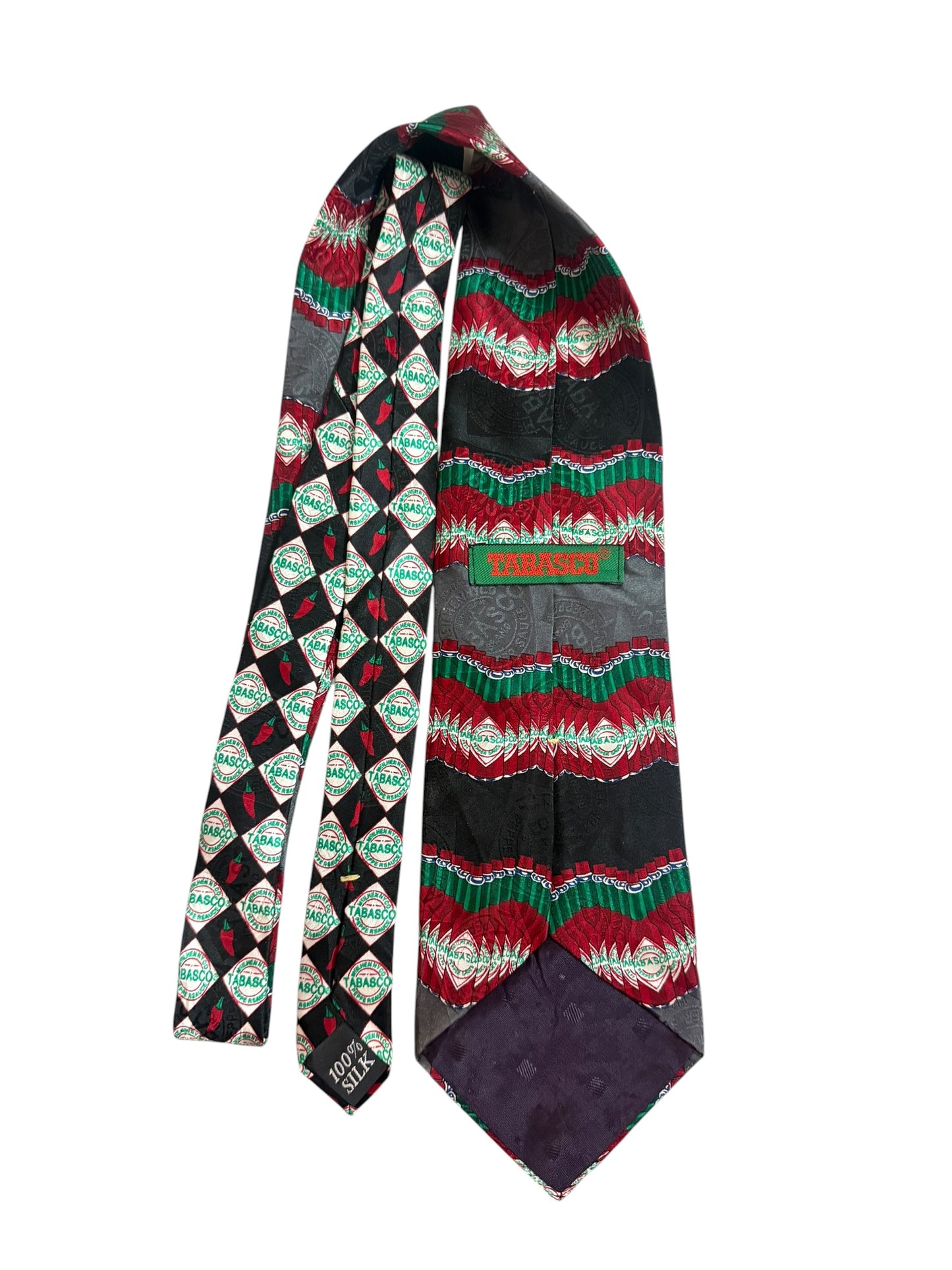 Tabasco Vintage Silk Tie
