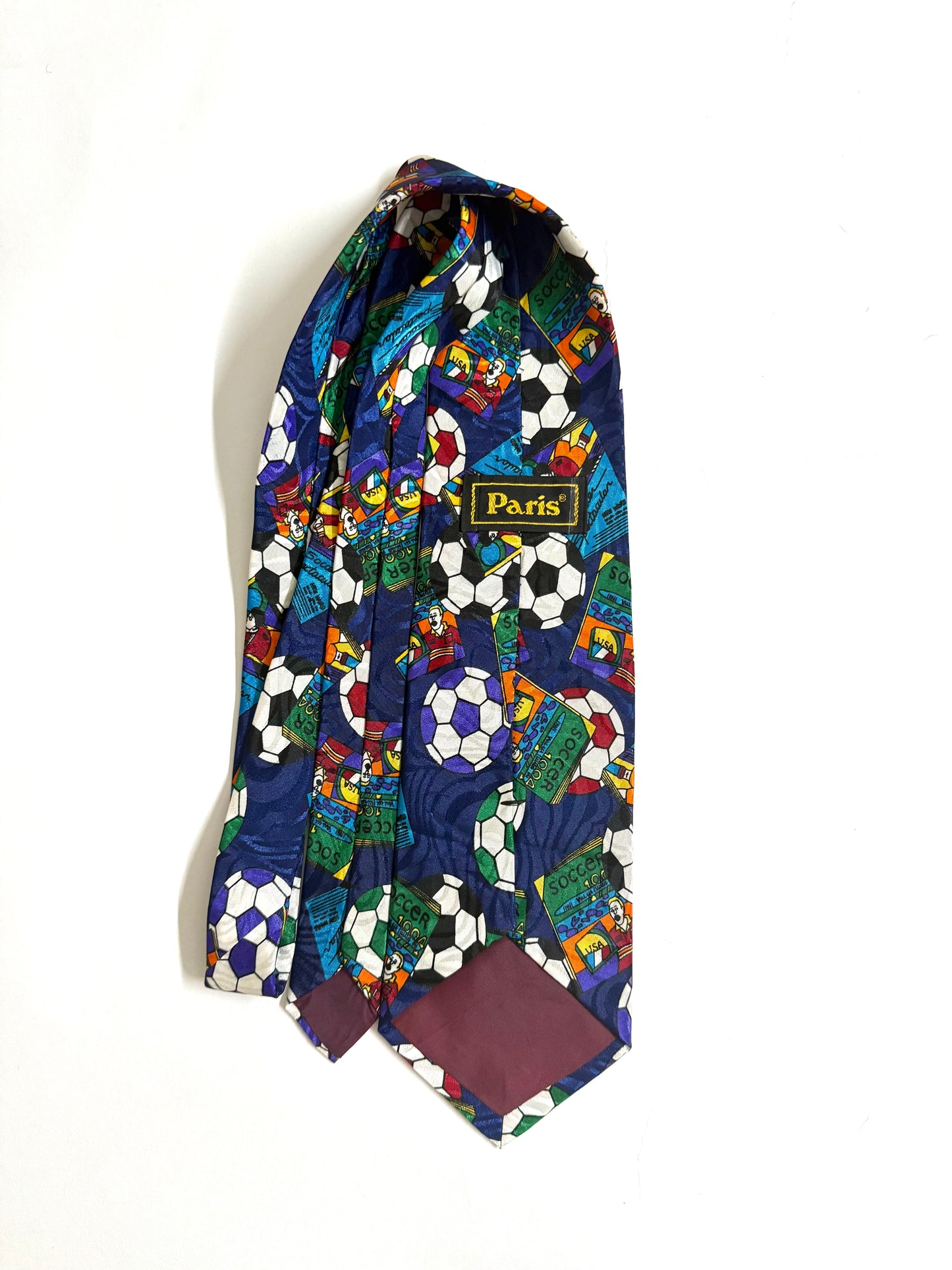 Paris Vintage Silk Tie