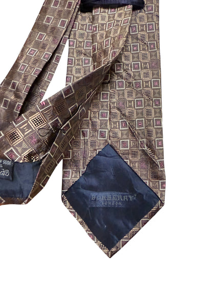 Burberry London Vintage Silk Tie