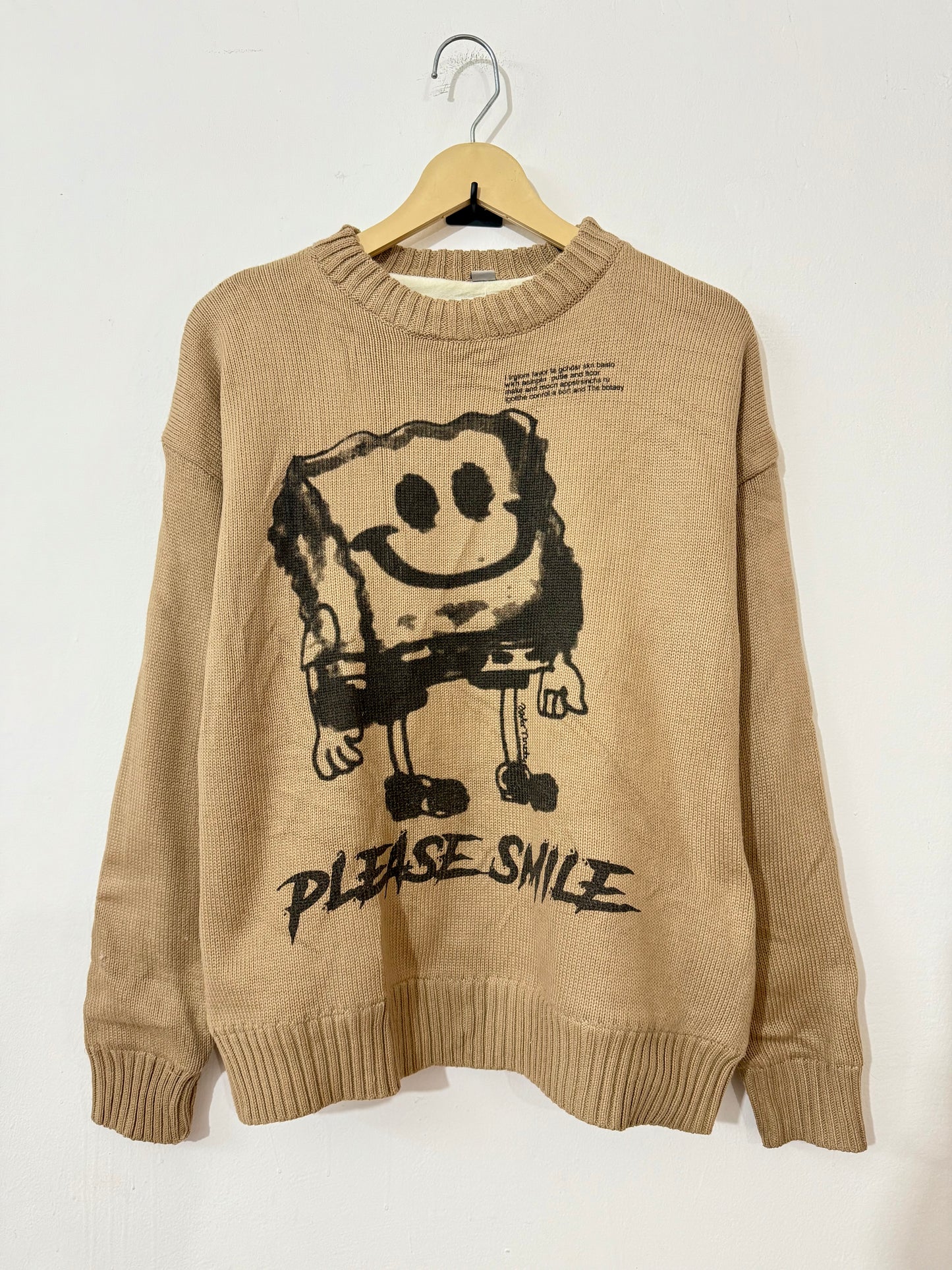 Please Smile  Woolen Sweater