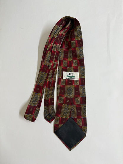 417 by Van Heusen Vintage Silk Tie