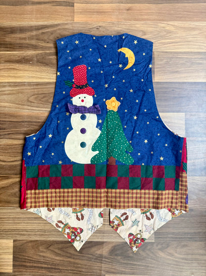 Christmas Embroidered vest