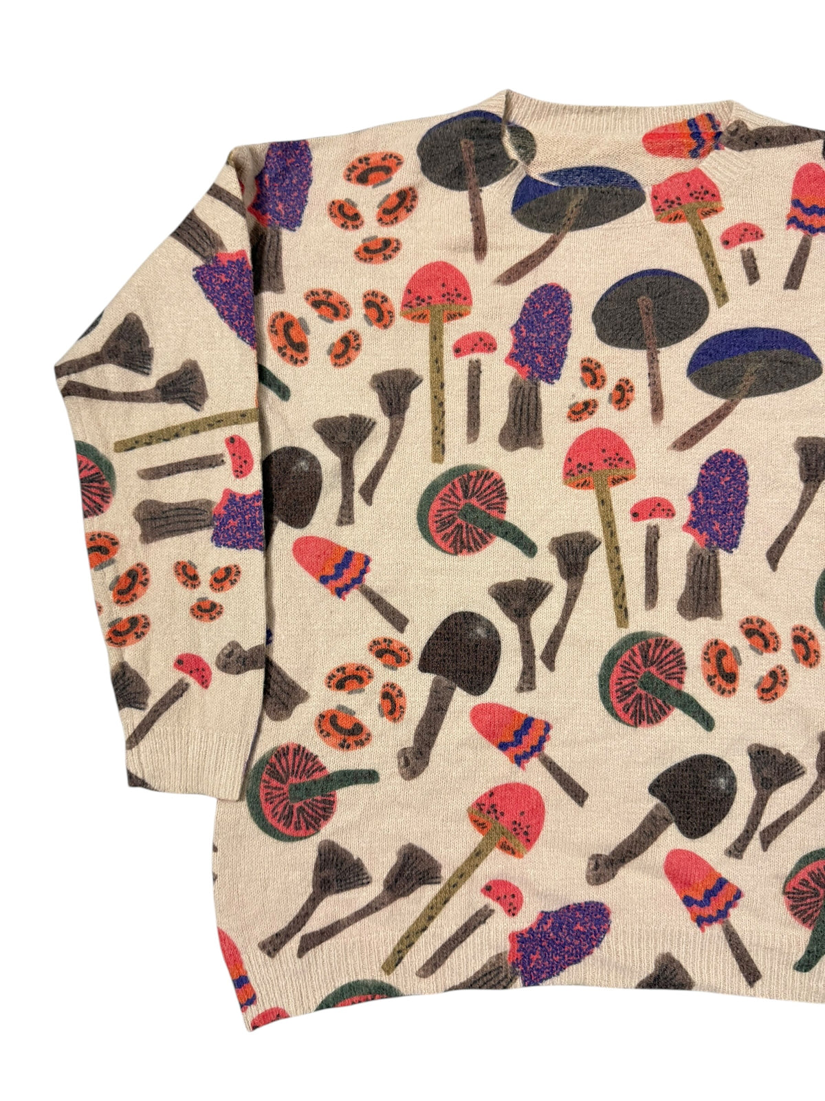 Mushroom Woolen Sweater