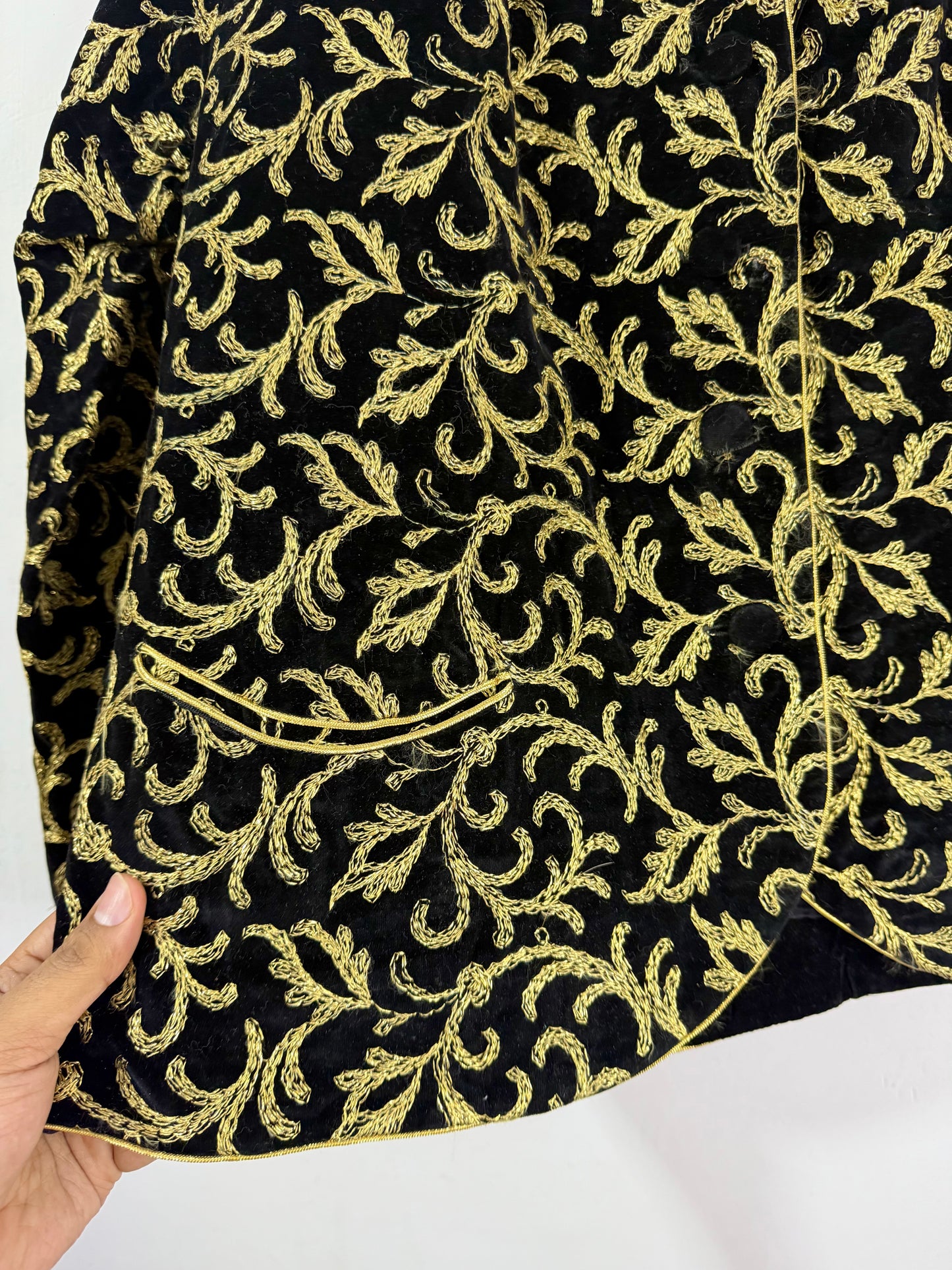 Zari Embroidered Vintage Jacket