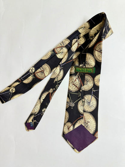 Flying Scotsman Vintage Silk Tie