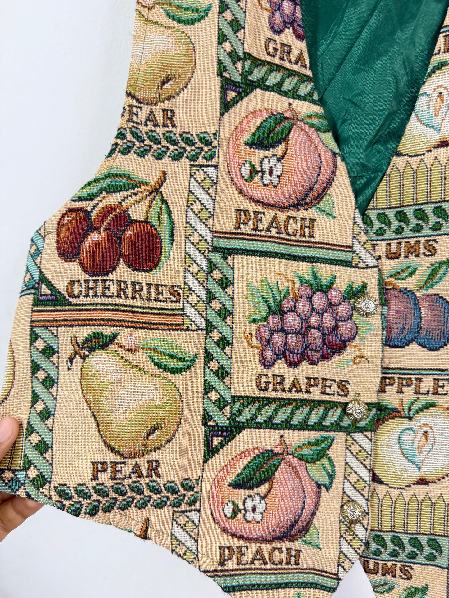 BLUES BACKWORD Vintage Vest