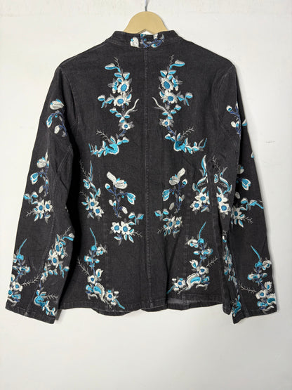 Denim & Co. Embroidered Jacket