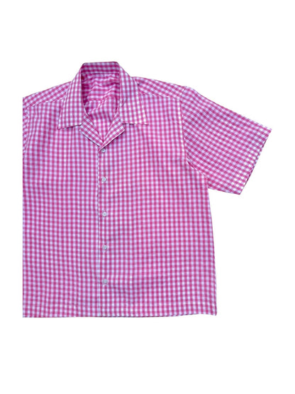 Pink Check 100% Cotton shirt