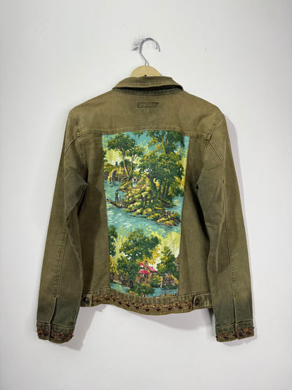 Customised Tapestry patchDenim Jacket