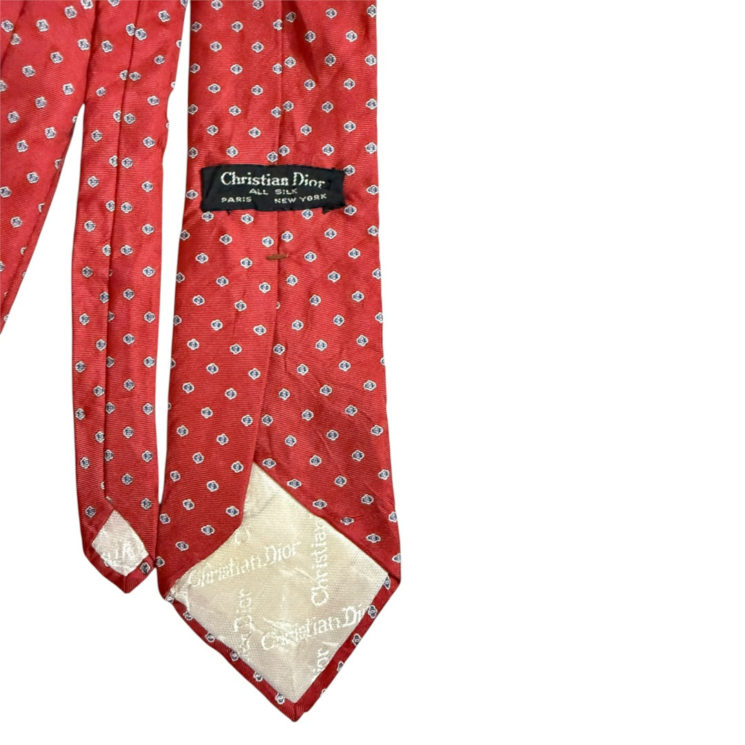 Christian Dior Vintage Silk Tie