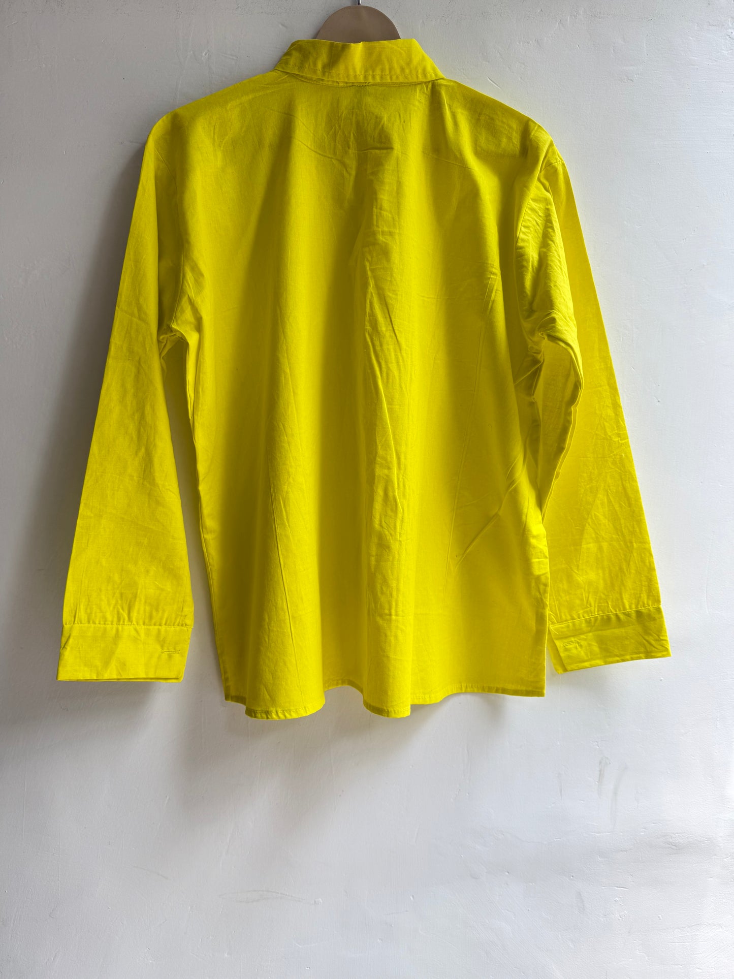 Solid Color Cotton Shirt