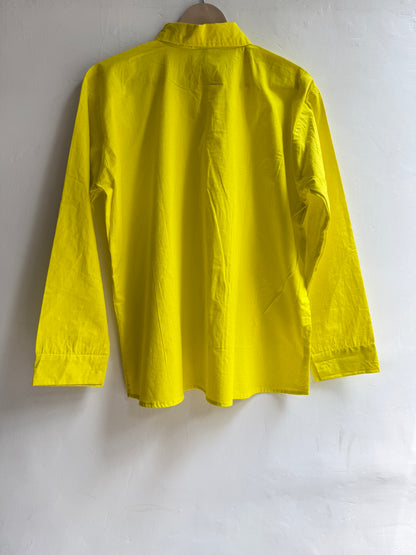 Solid Color Cotton Shirt