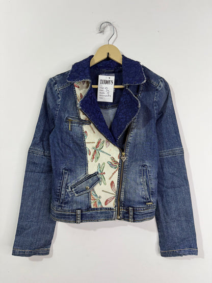 Customised Tapestry patch Denim Jacket