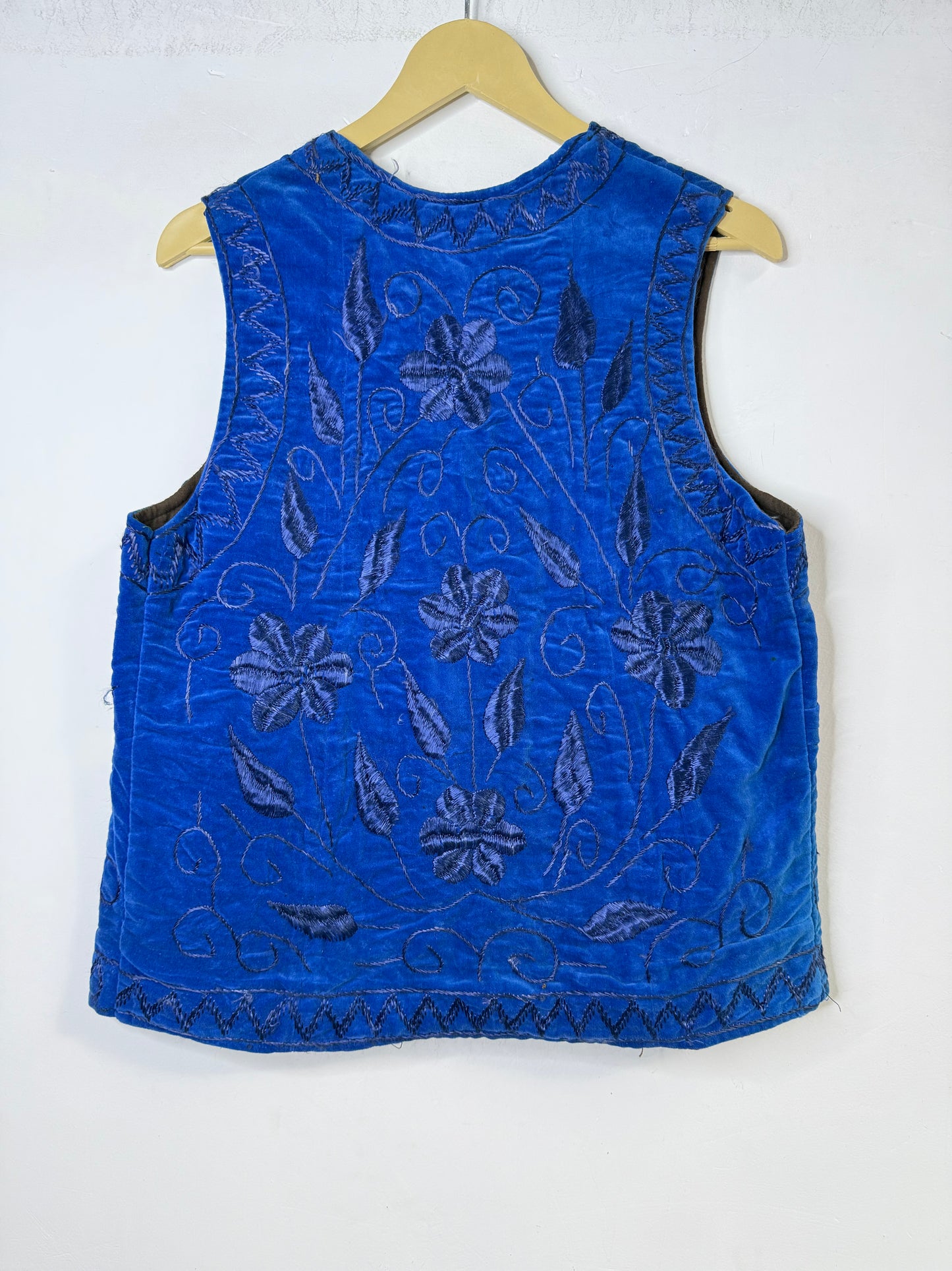 Embroidered vest