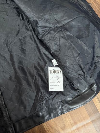 Fashion Leather Fur Jacket