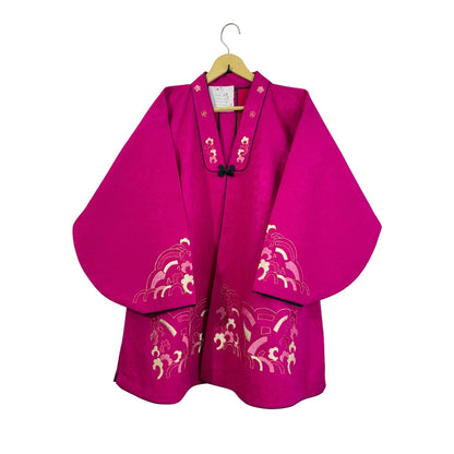 Japanese Silk Vintage Long Jacket
