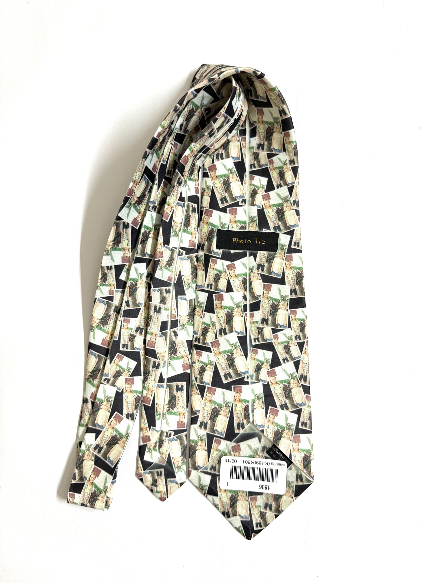 Photo Tie Vintage Silk Tie