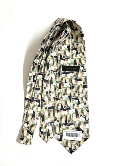 Photo Tie Vintage Silk Tie