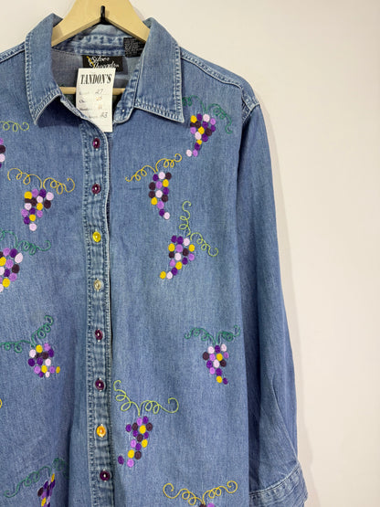 Silver Threads Denim Shirt
