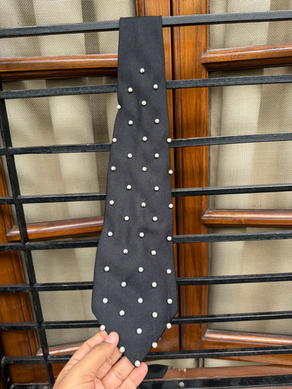 Pearl Handmade Vintage Silk Tie