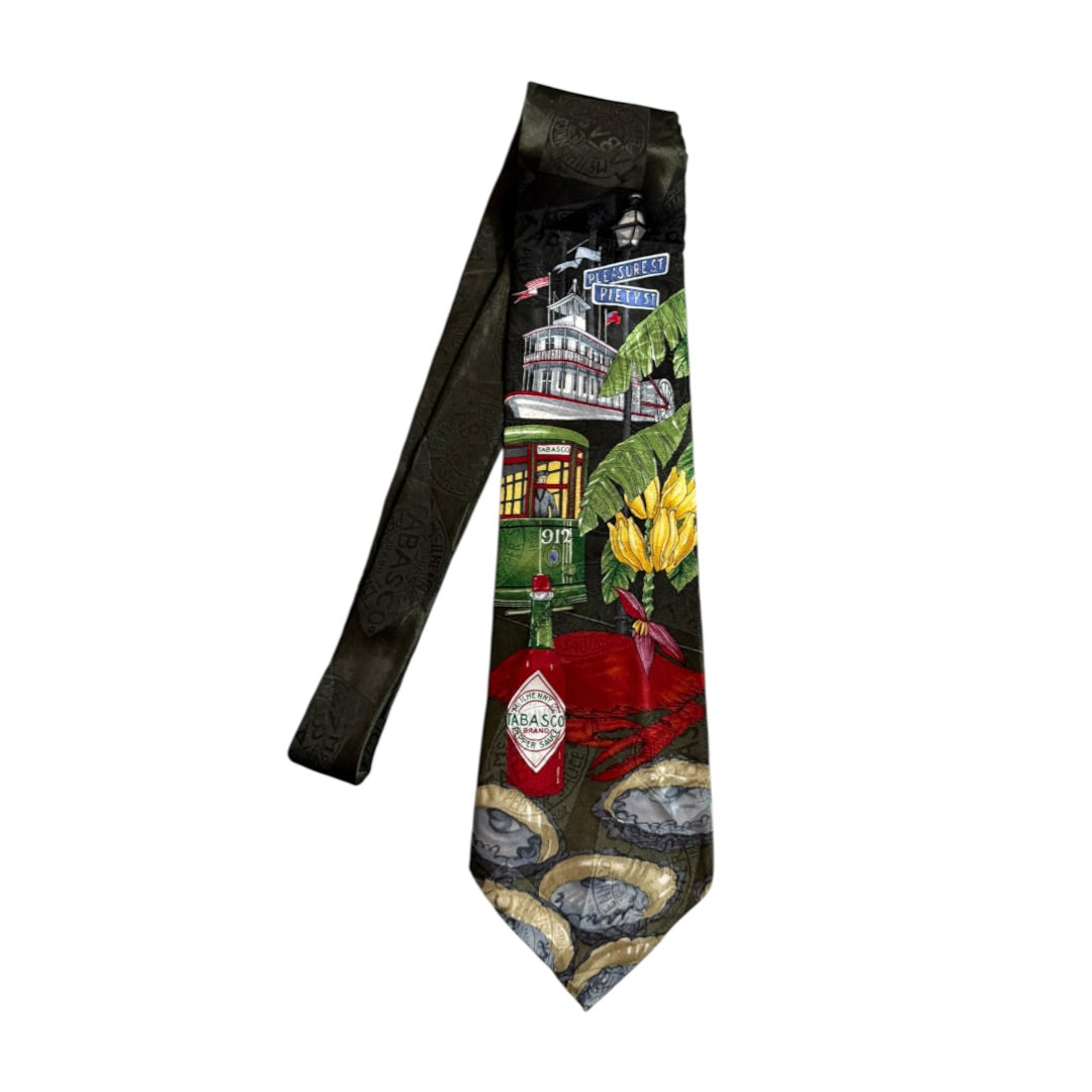 Tabasco  Vintage Silk Tie