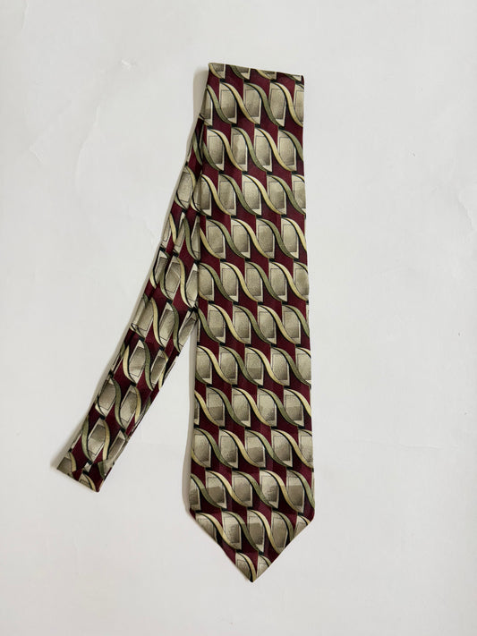 Stafford Vintage silk tie