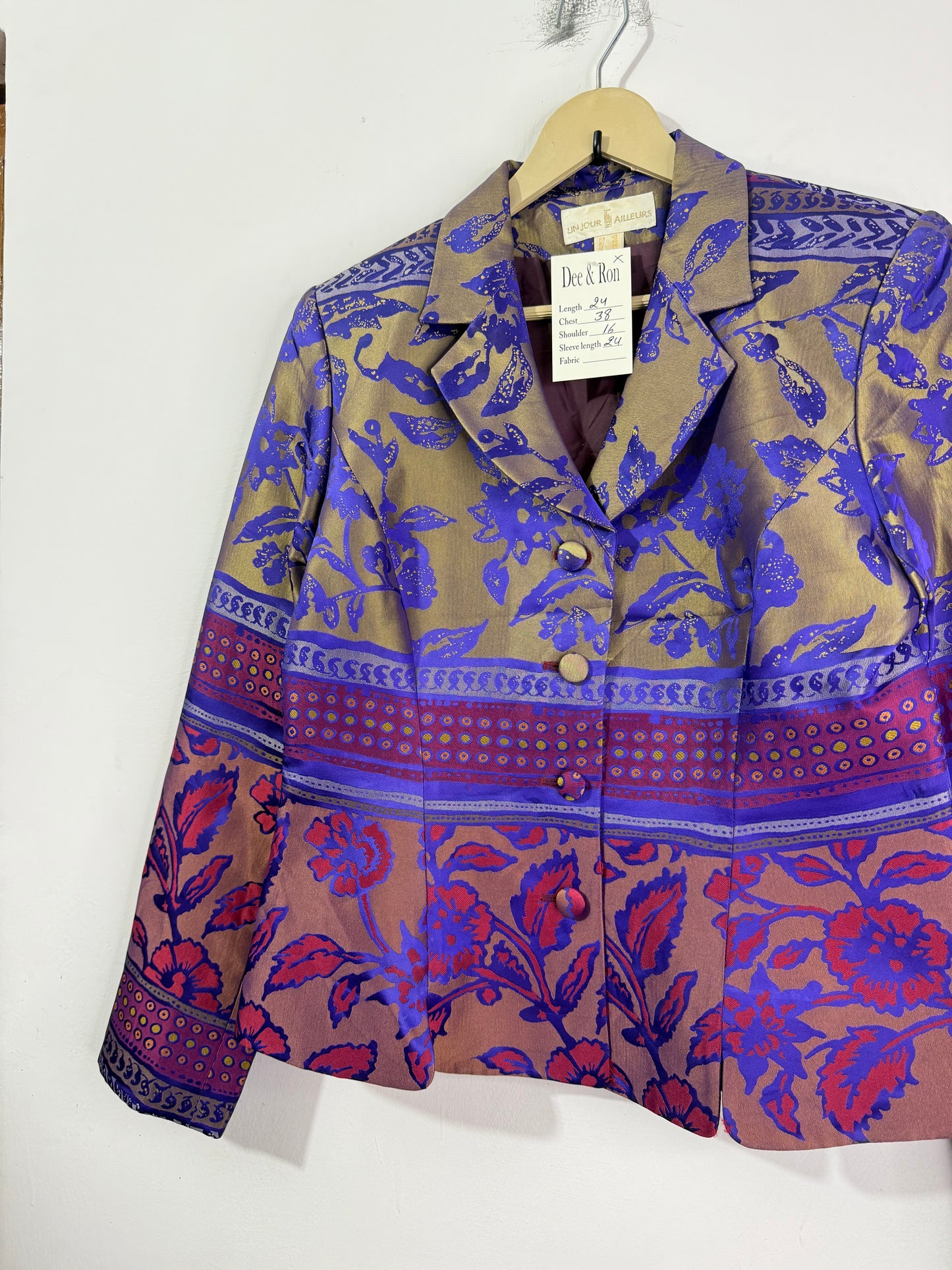 Unjour Ailleurs Vintage Jacket