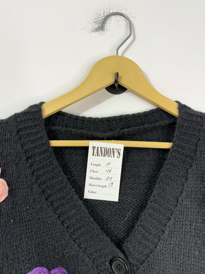 Floral Woolen Sweater