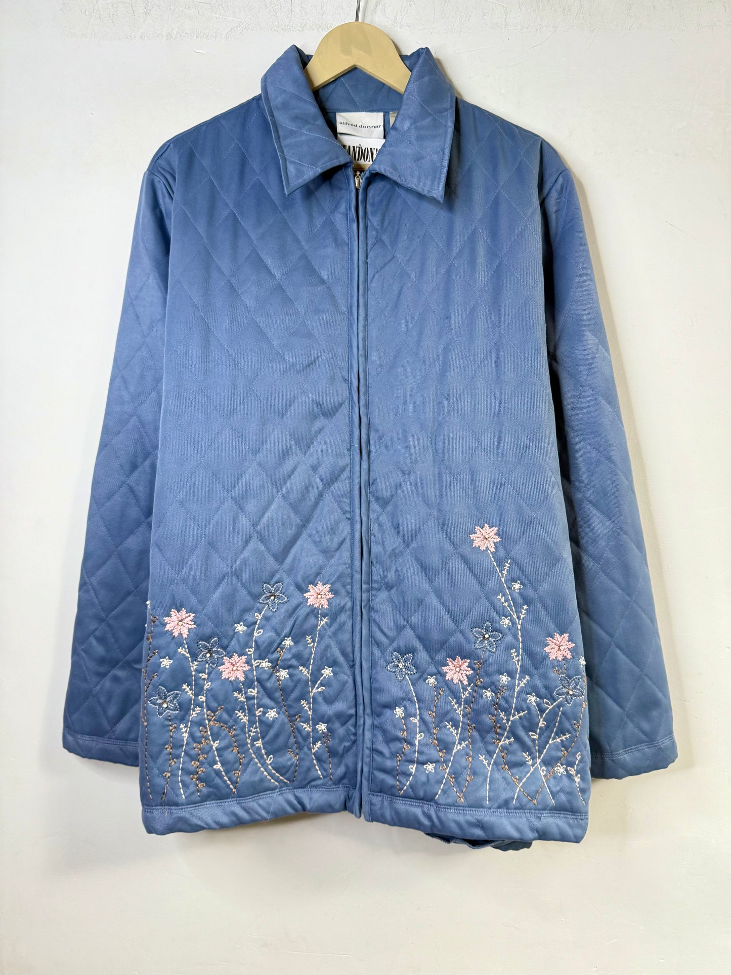 Alfred Dunner Quilted embroidered Jacket