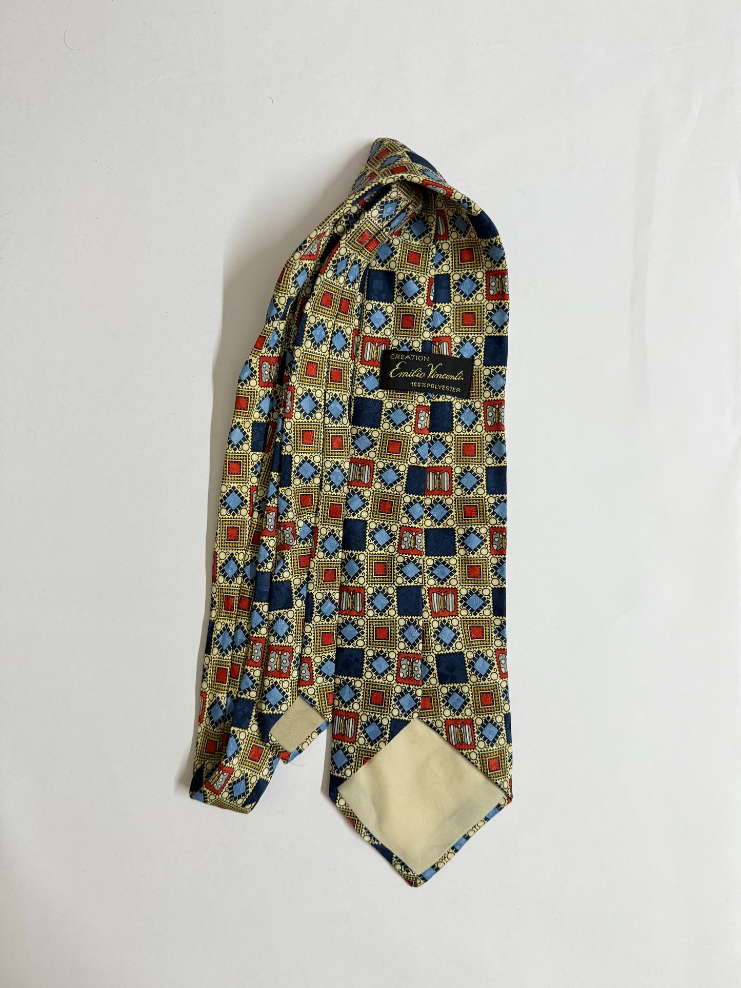 Emilio Vincentio Vintage Silk Tie