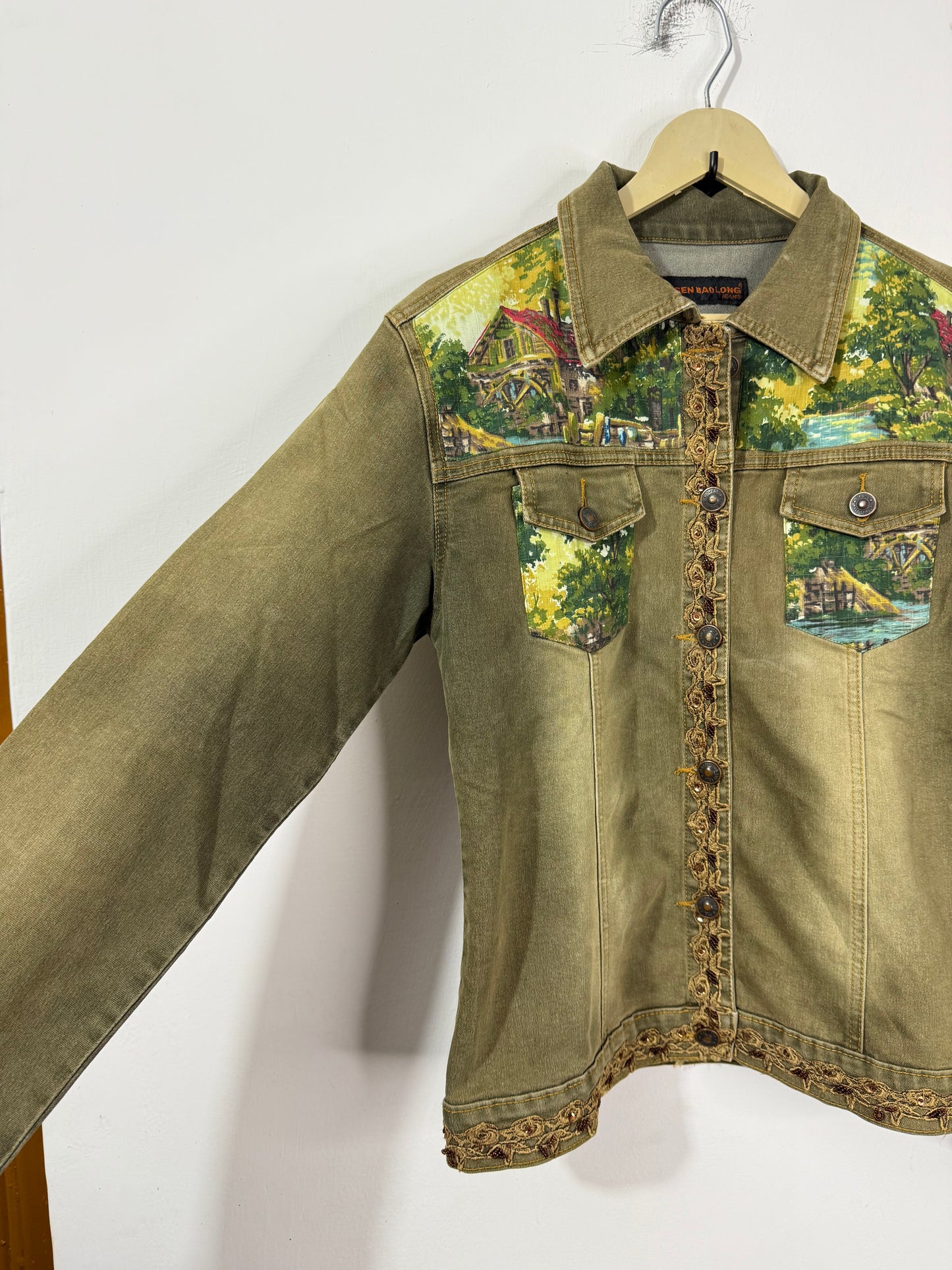 Customised Tapestry patchDenim Jacket