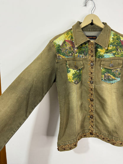 Customised Tapestry patchDenim Jacket
