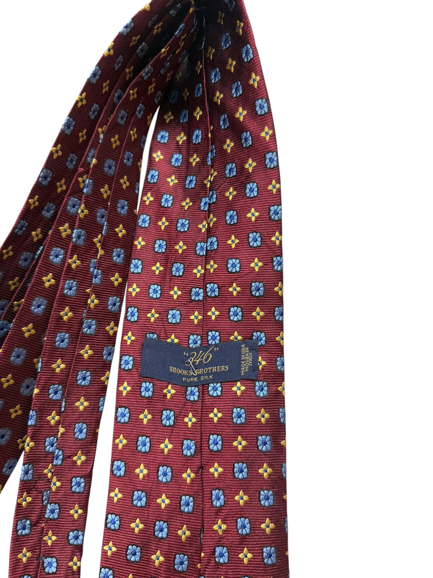 346 Brooks Brother Vintage Silk Tie