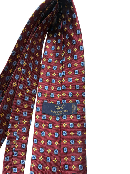 346 Brooks Brother Vintage Silk Tie