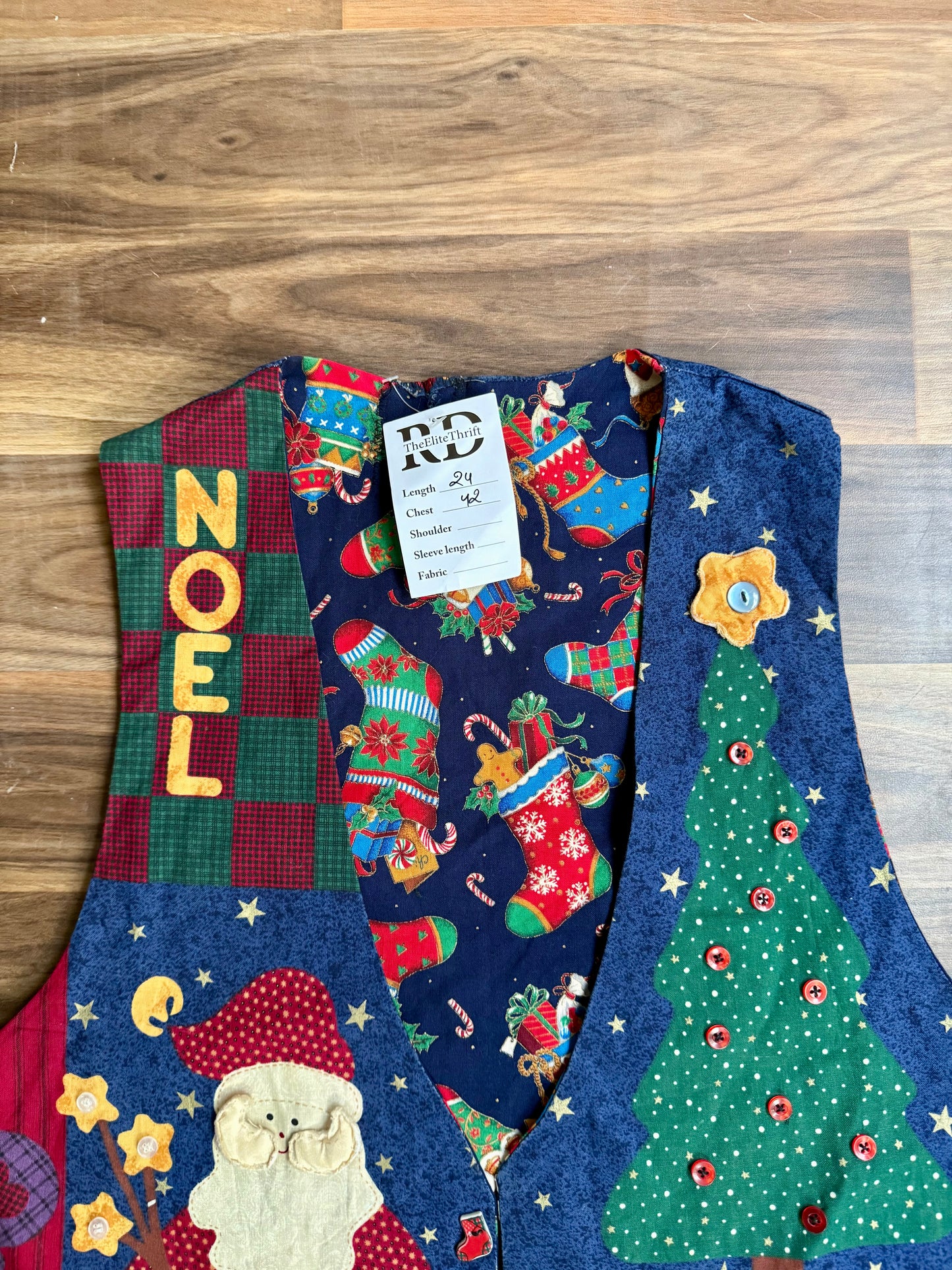 Christmas  Print vest