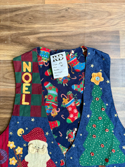 Christmas  Print vest
